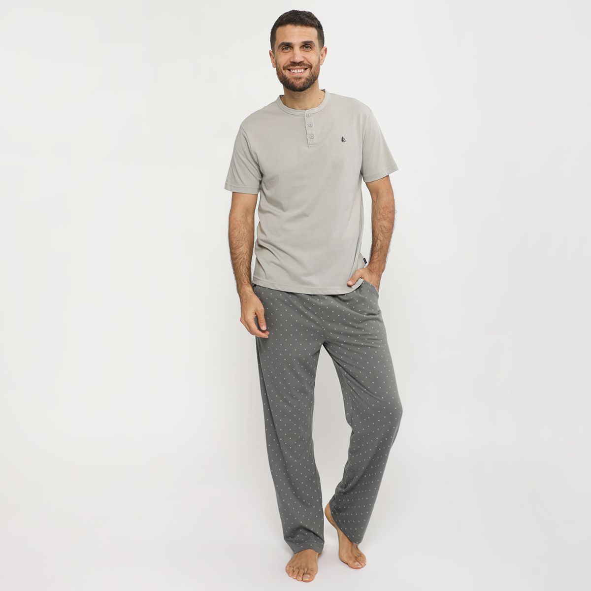 NEWPORT - Pijama Algodón Hombre Newport