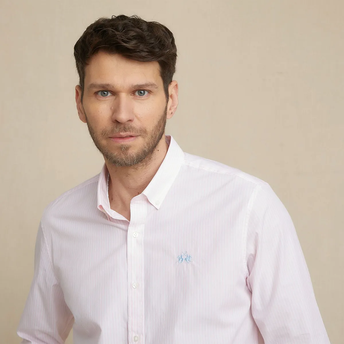 LA MARTINA - Camisa 100% Algodón Sport Hombre La Martina