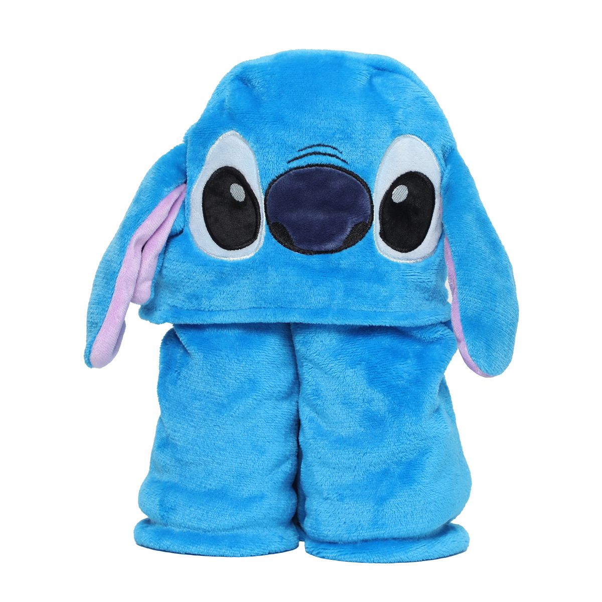 DISNEY - Manta Flannel Con Capucha Stitch 75x150cm