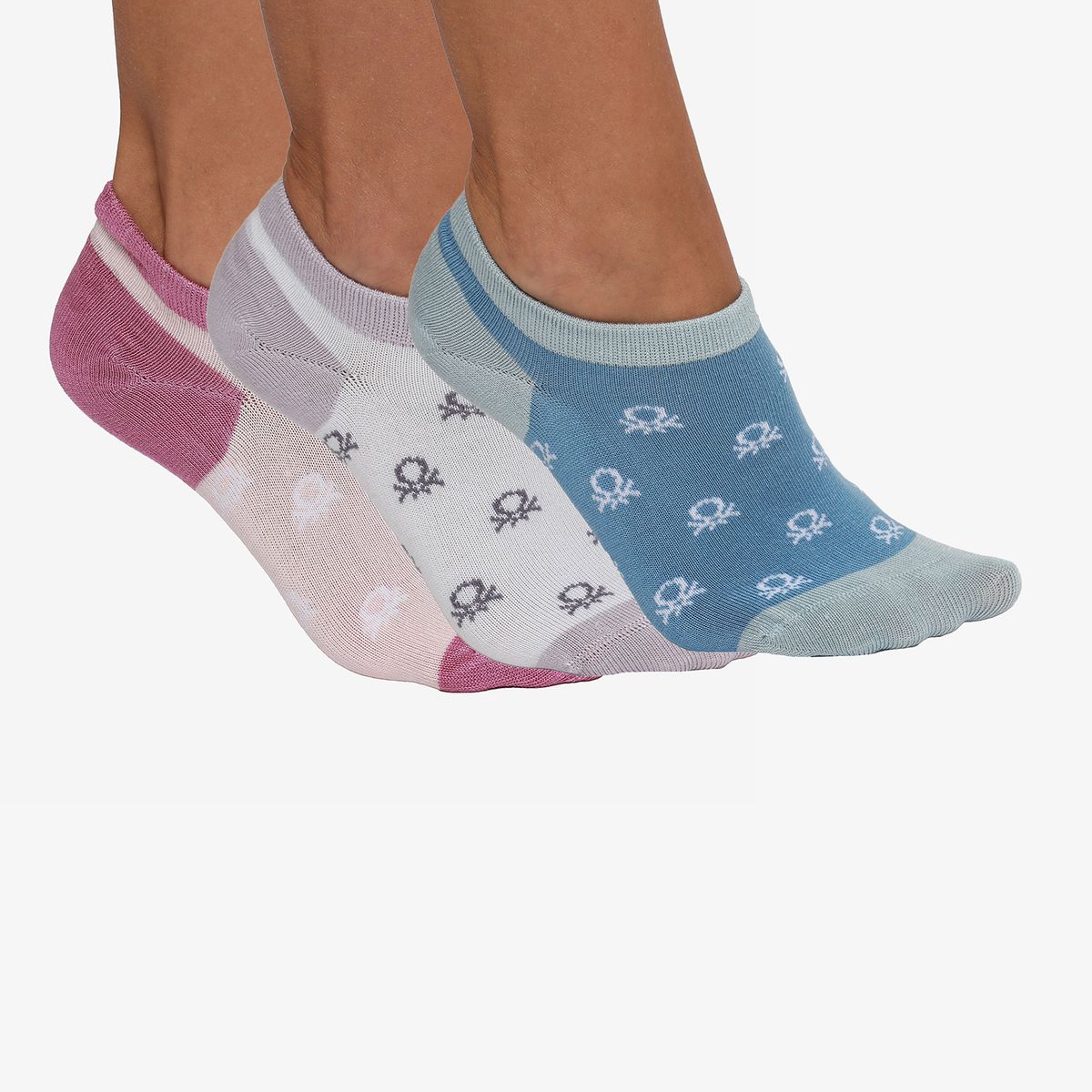 BENETTON - Pack X3 Medias Cortas