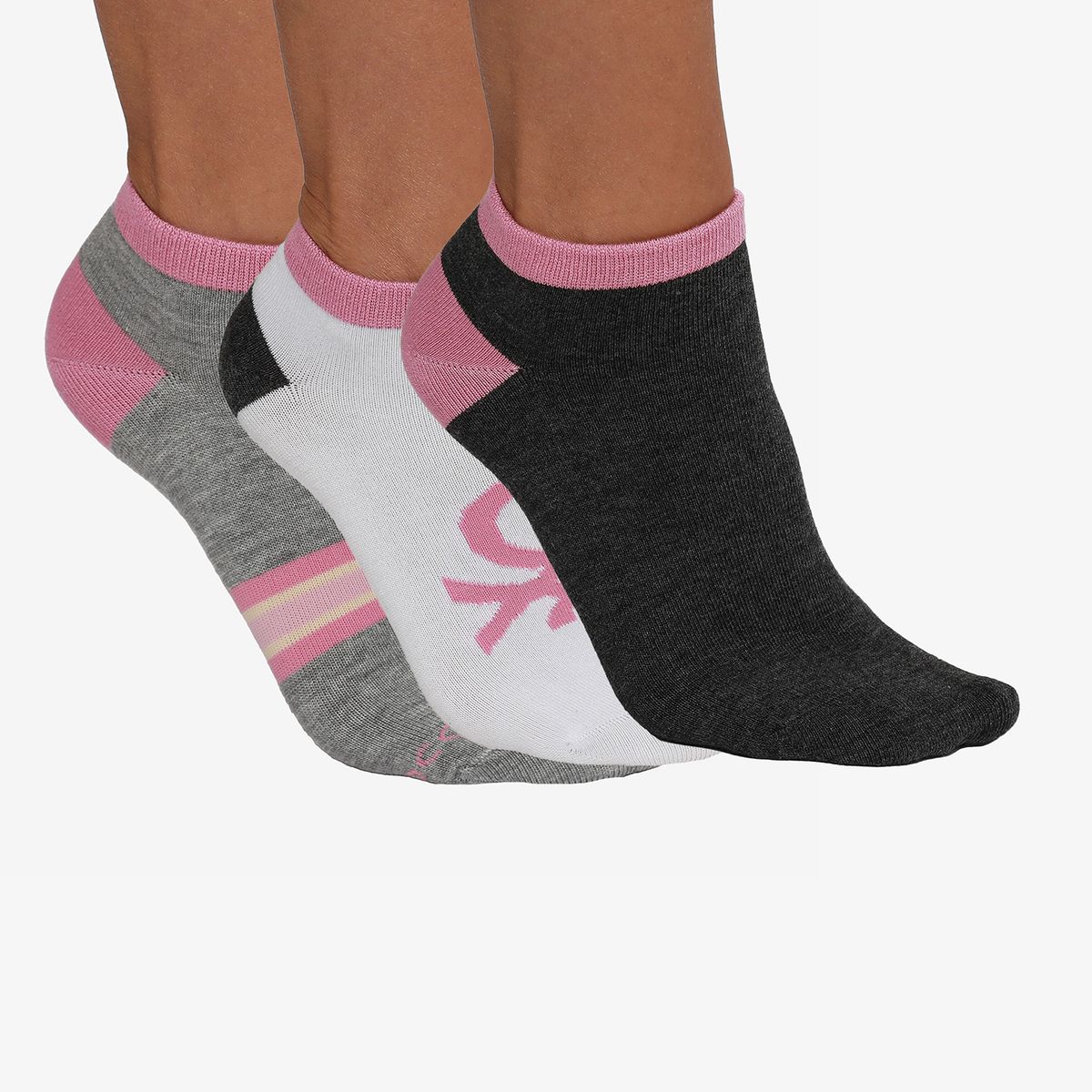 BENETTON - Pack X3 Medias Cortas