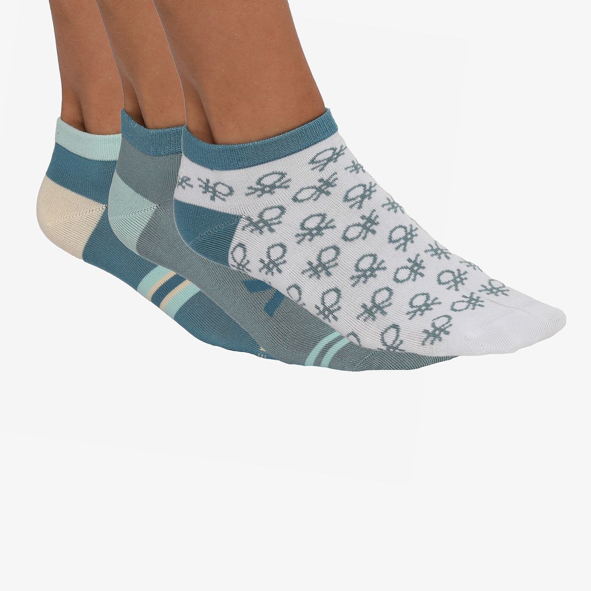 BENETTON - Pack X3 Medias Cortas