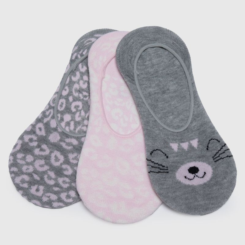 SYBILLA - Pack X3 Medias Balerinas