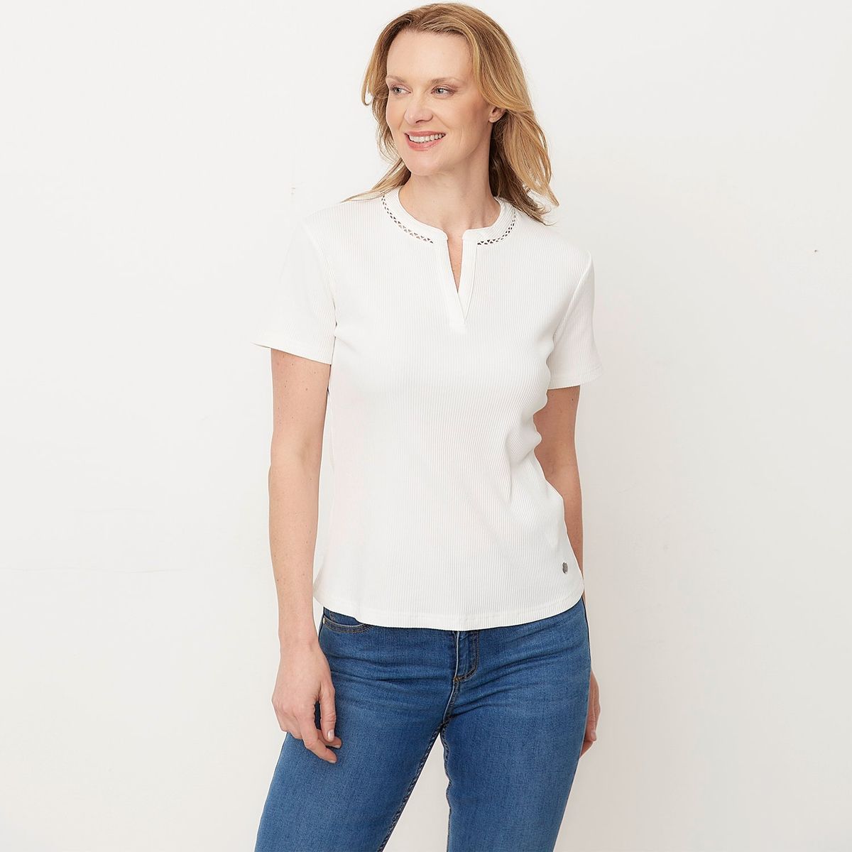 NEWPORT - Polo Manga Corta Casual Mujer Newport