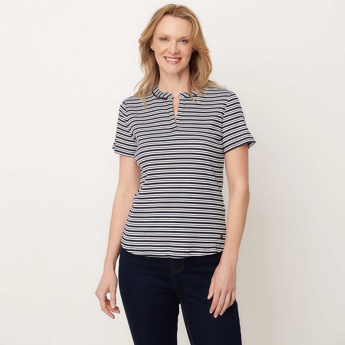 NEWPORT - Polo Manga Corta Casual Mujer Newport