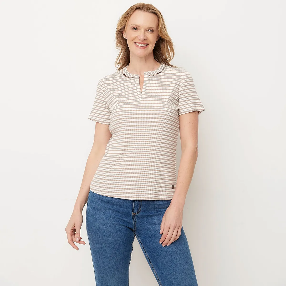 NEWPORT - Polo Manga Corta Casual Mujer Newport