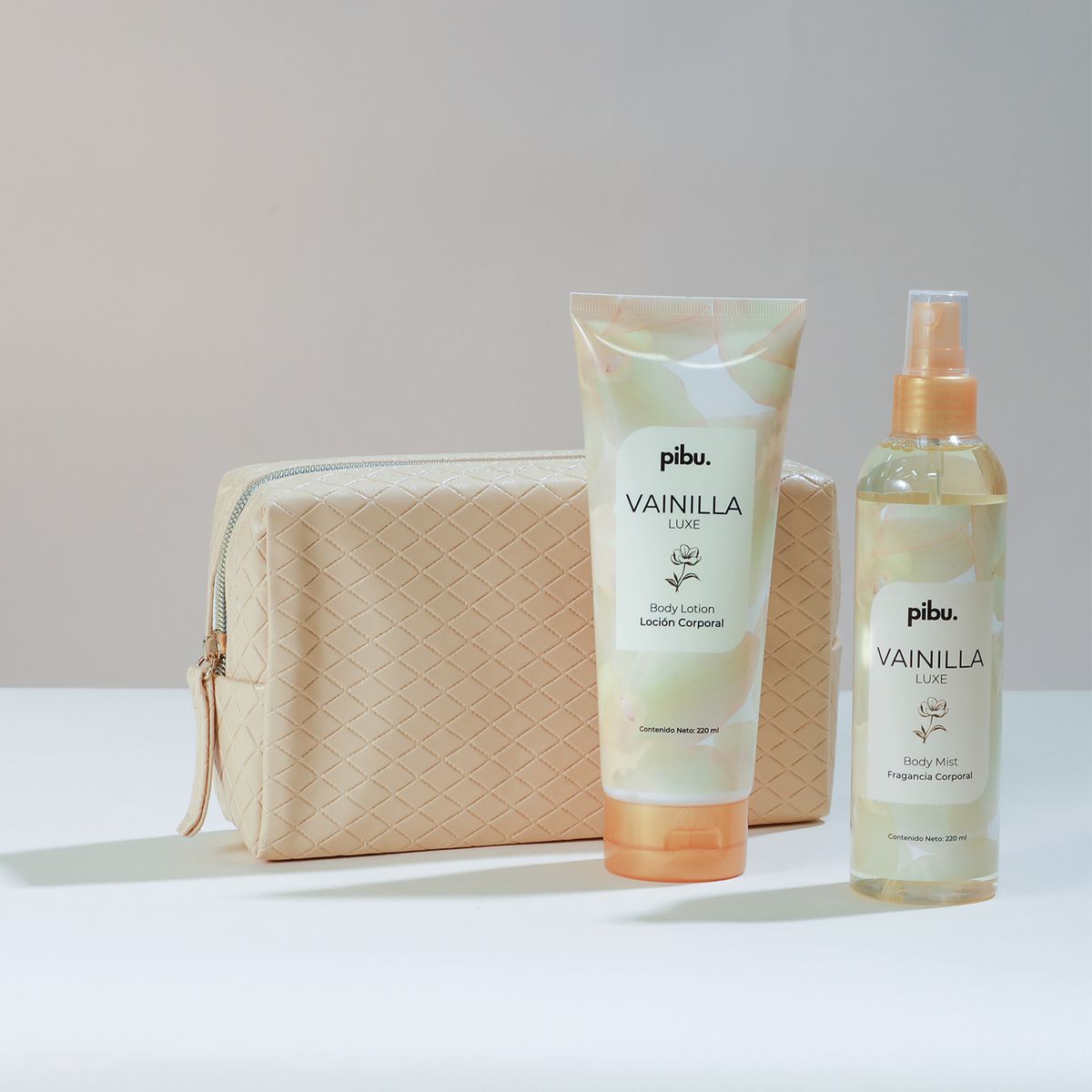 PIBU - Pack Fragancia + Loción Corporal 220ml Vainilla