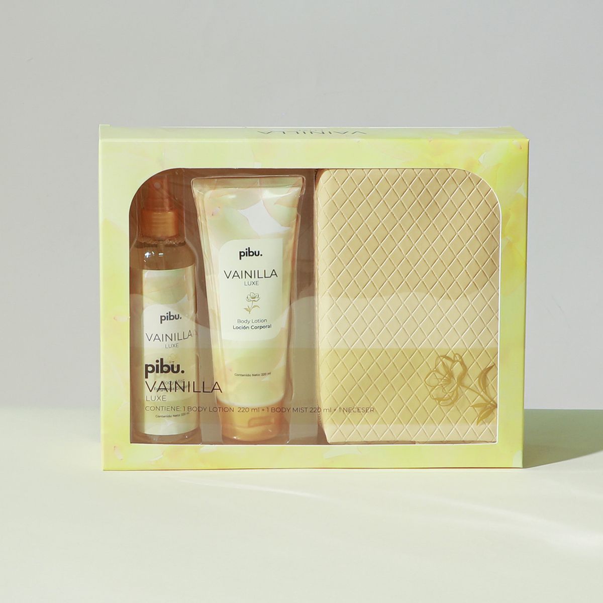 PIBU - Pack Fragancia + Loción Corporal 220ml Vainilla