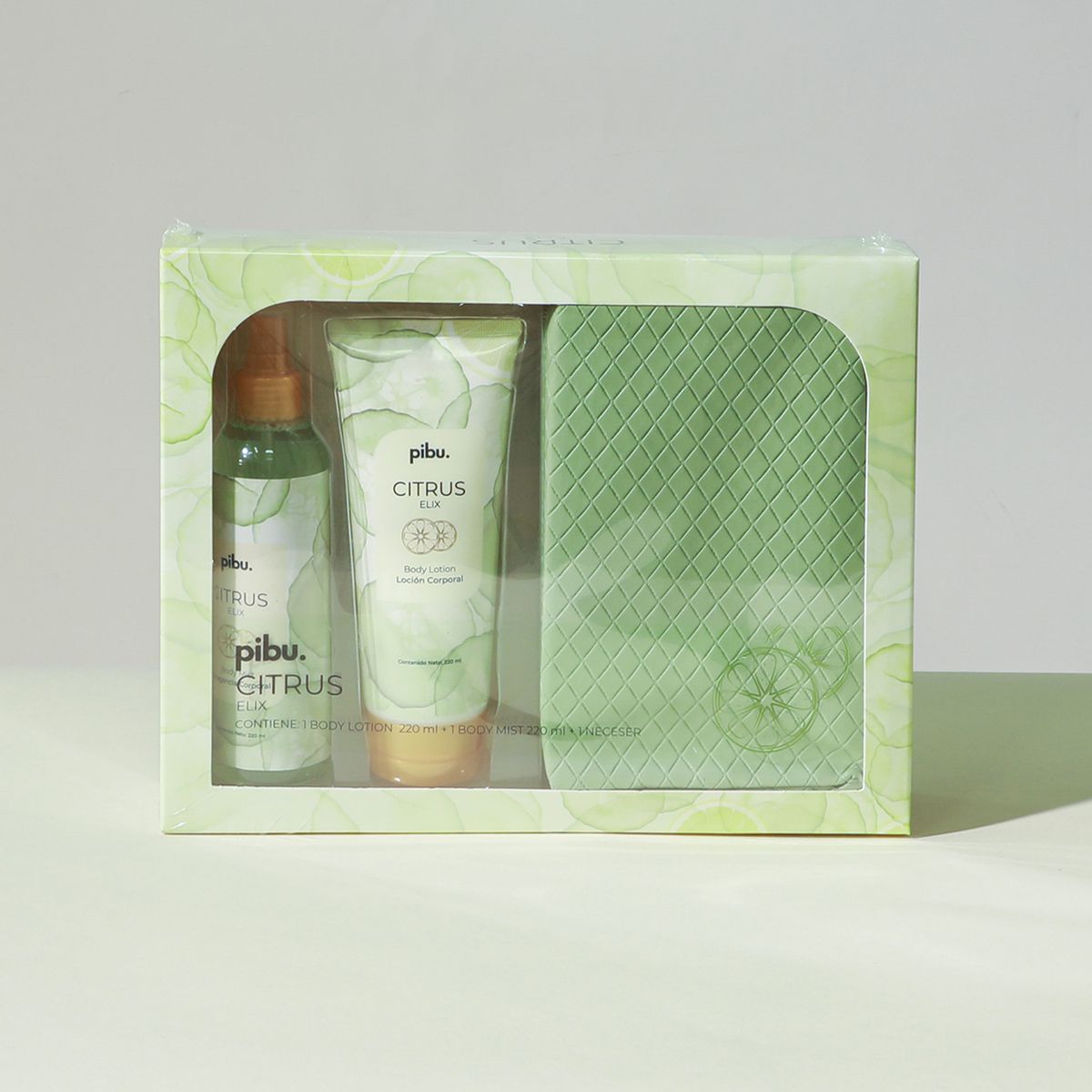 PIBU - Pack Fragancia + Loción Corporal 220ml Citrus
