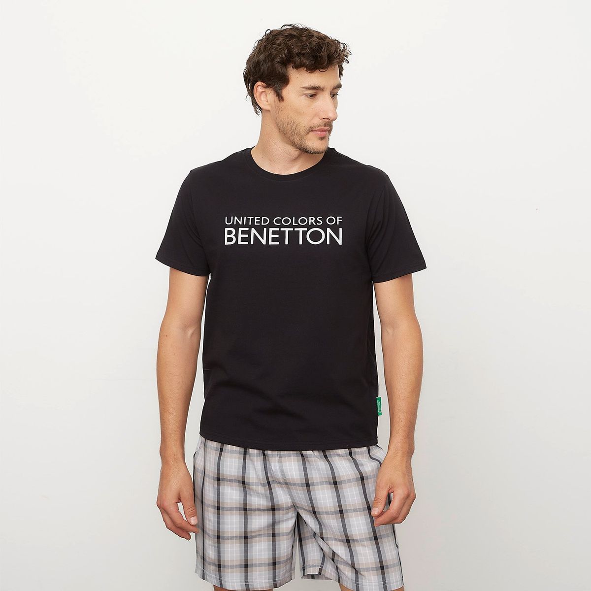 BENETTON - Short Pijama 100% Algodón Hombre Benetton
