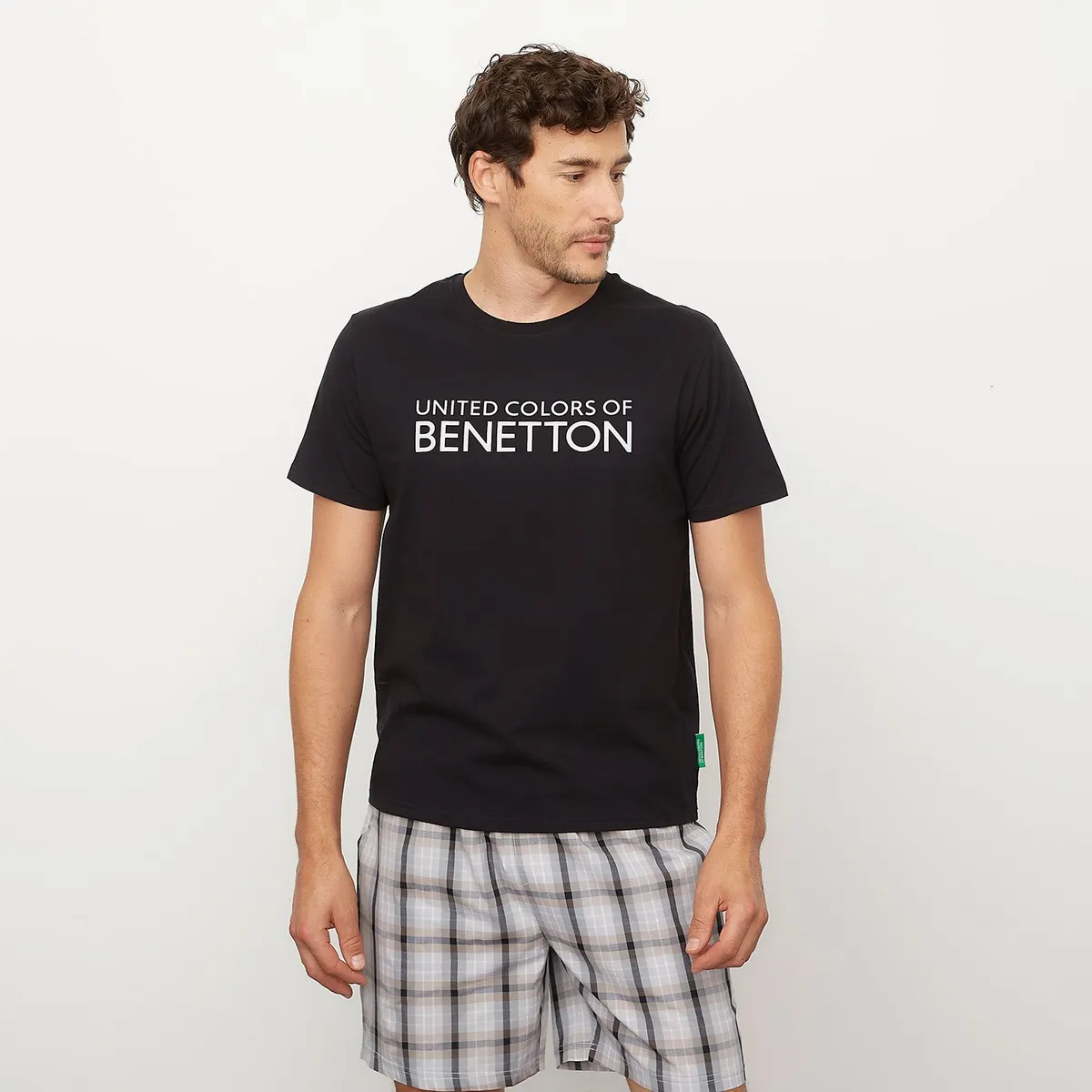 BENETTON - Short Pijama 100% Algodón Hombre Benetton
