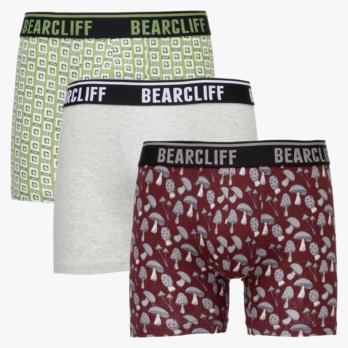 BEARCLIFF - Pack 3 Boxer Hombre Bearcliff