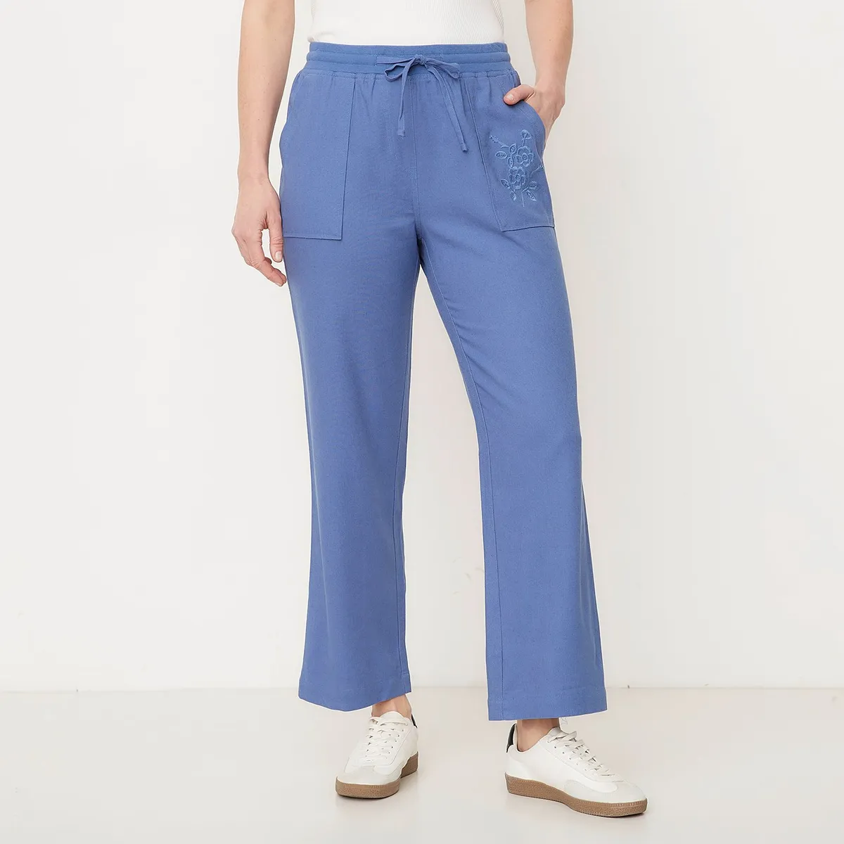 NEWPORT - Pantalón Newport Casual Tiro Medio Para Mujer