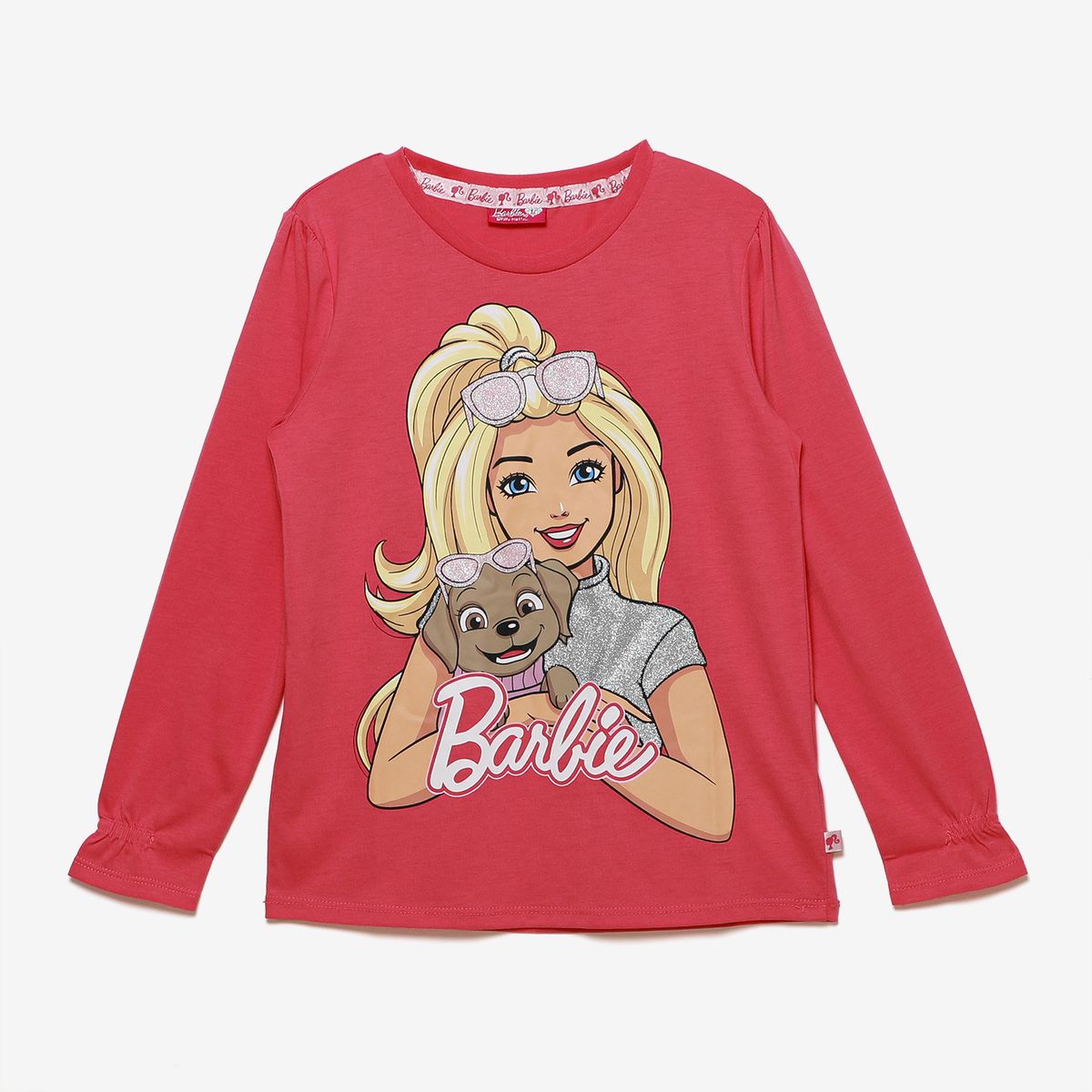 BARBIE - Polo Niña Algodón Pack X3 Barbie