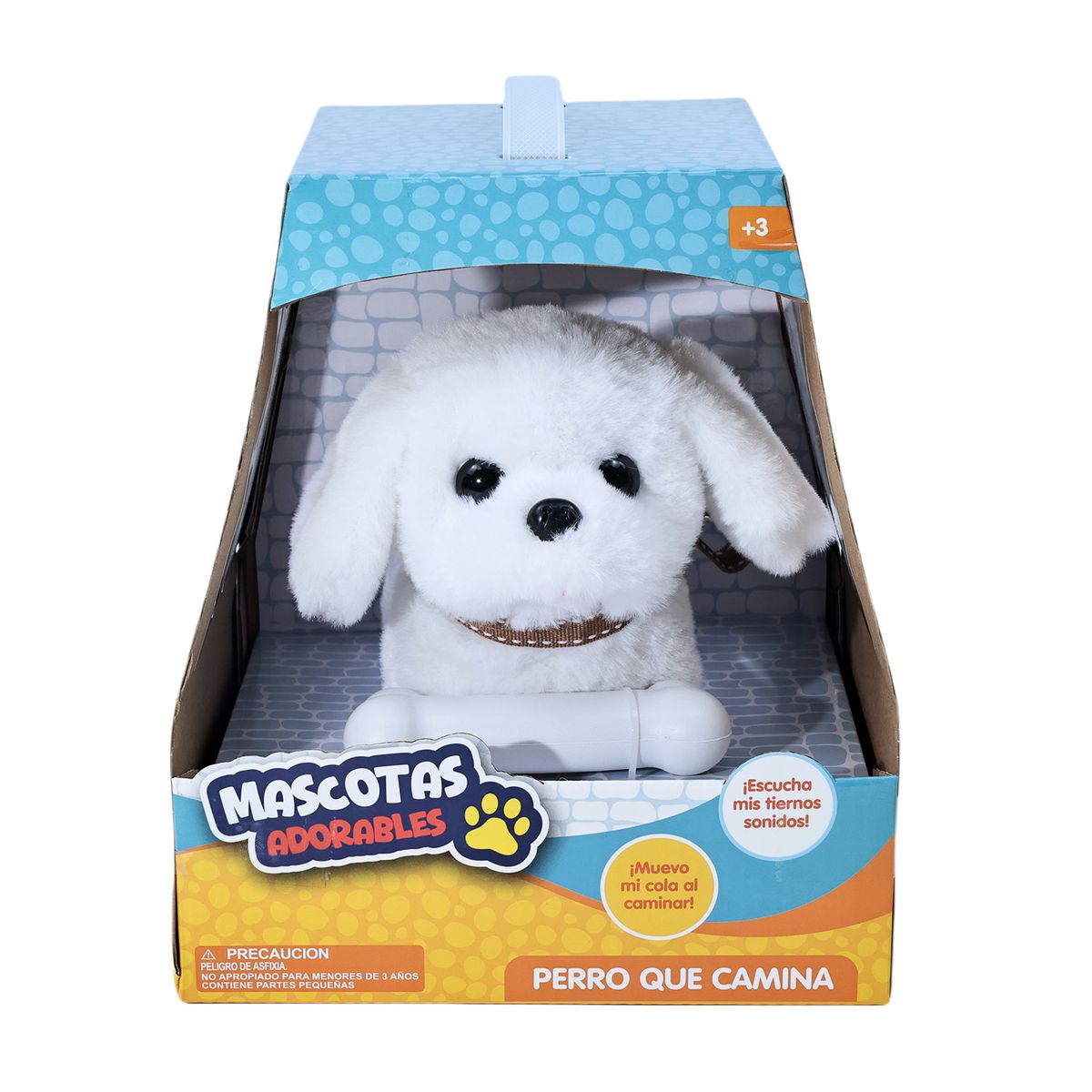 KIDS N PLAY - Juguete Mascota Interactiva Perrito Caminador Aleatorio