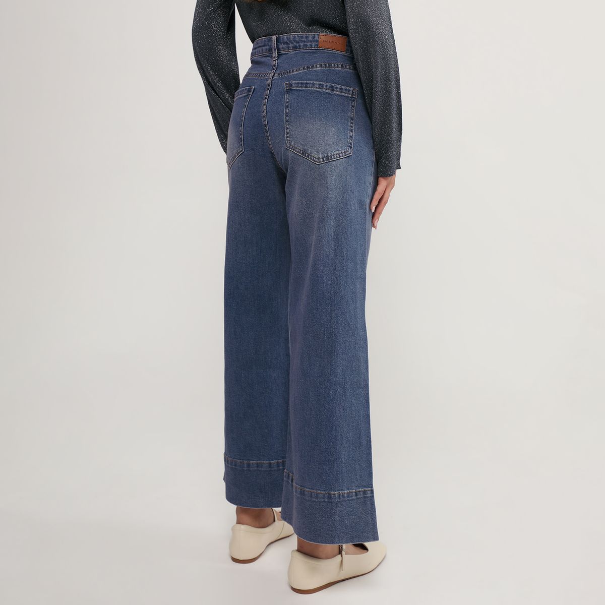 BASEMENT - Jean Wideleg Mujer Basement