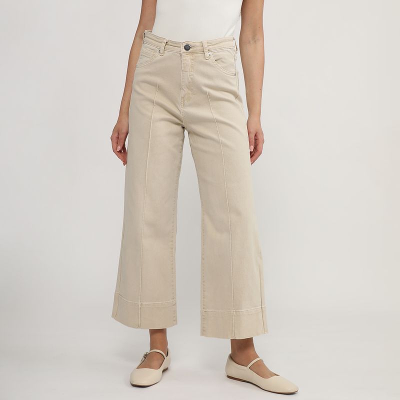 BASEMENT - Jean Wideleg Mujer Basement