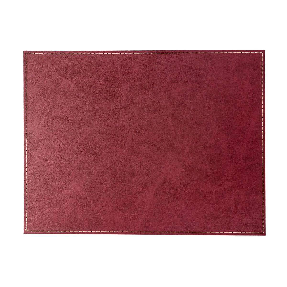 BASEMENT HOME - Individual Rectangular Clásico Rojo