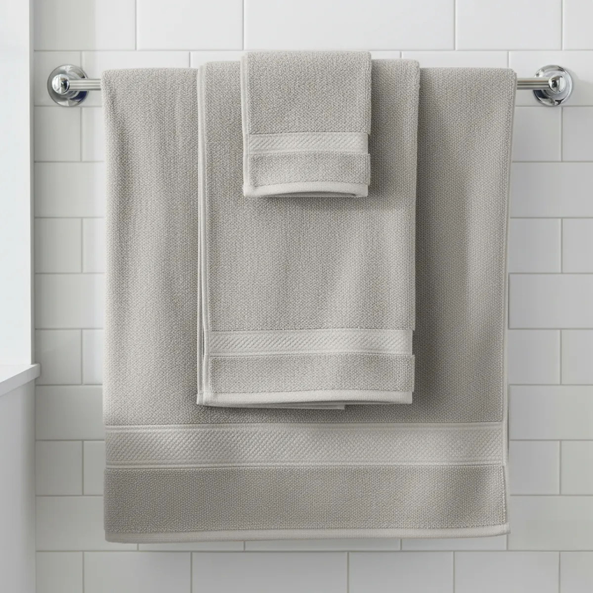 BASEMENT HOME - Set x6 Toallas Cara/Mano/Baño 500gr