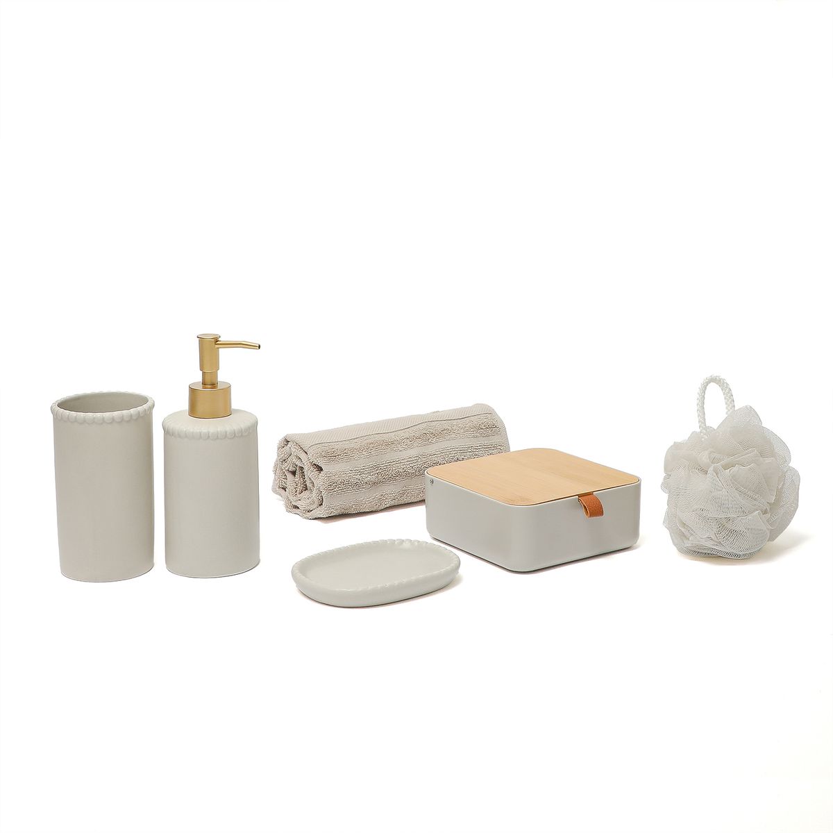 ROBERTA ALLEN - Set X6 Accesorios De Baño