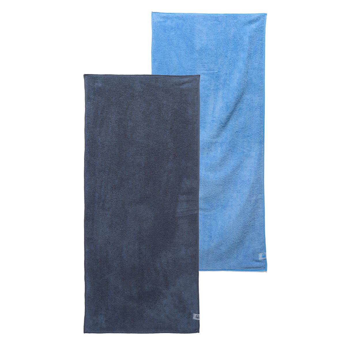 BENETTON - Set x2 Toallas Microfibra Deportivas
