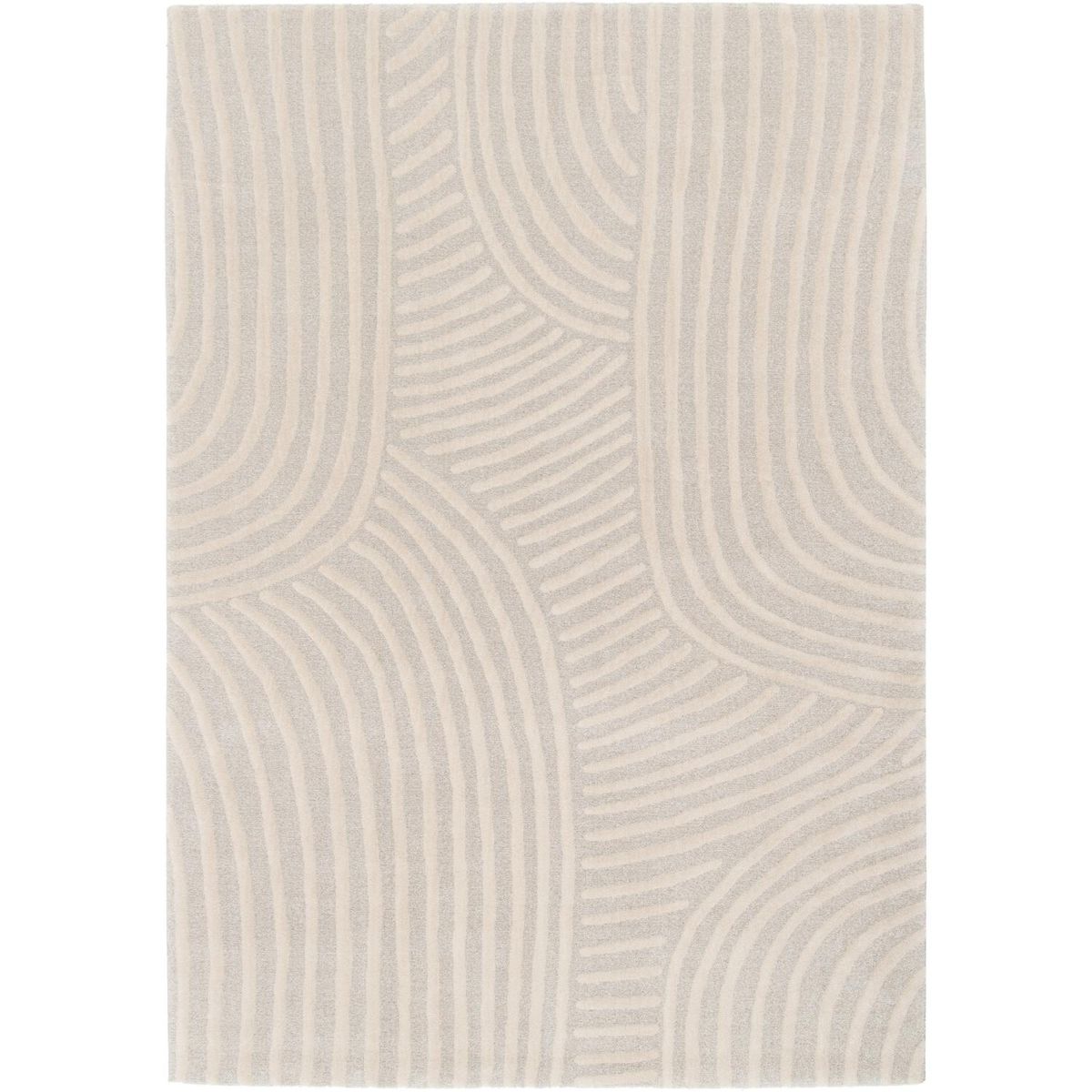 MICA - Alfombra Tesoro Beige Con Diseño