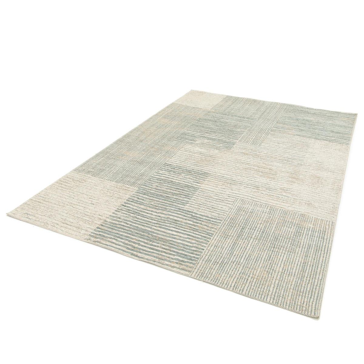 MICA - Alfombra Cuadrados Anais Gris 