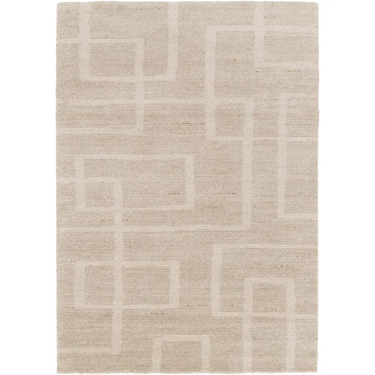 MICA - Alfombra Moon Beige Con Diseño