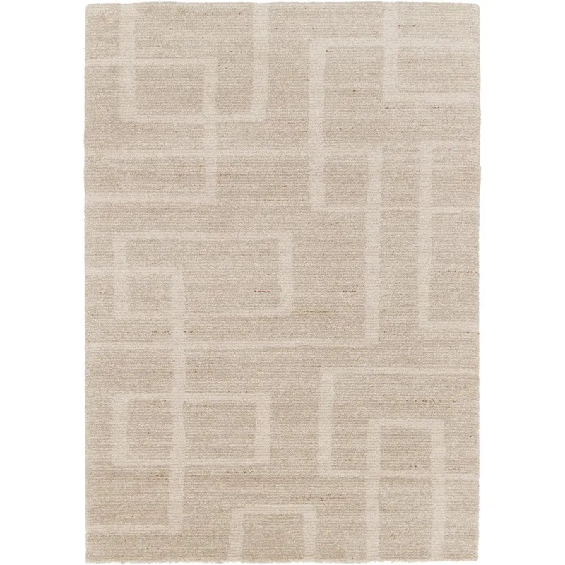 MICA - Alfombra Moon Beige Con Diseño