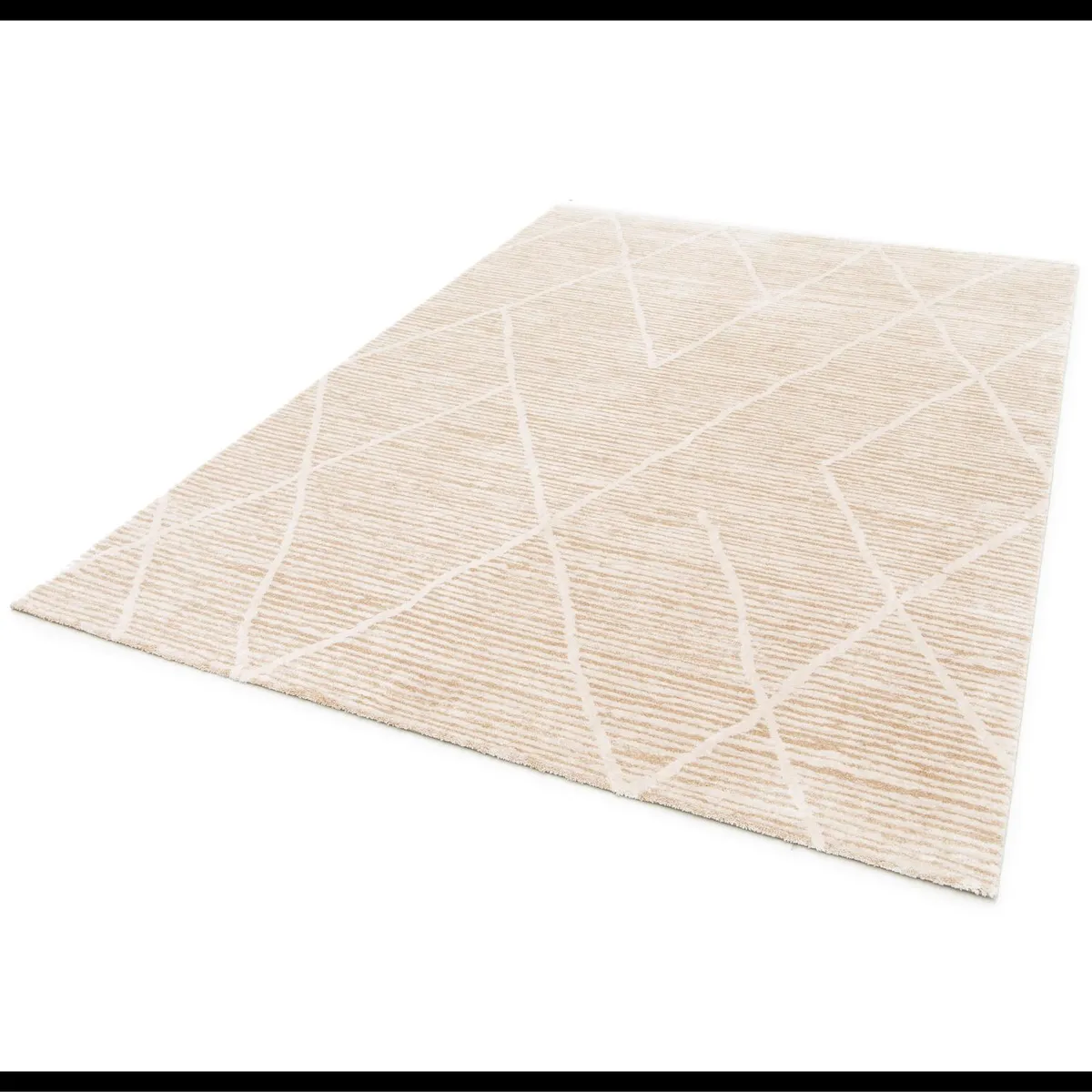 MICA - Alfombra Tesoro Beige Lineas
