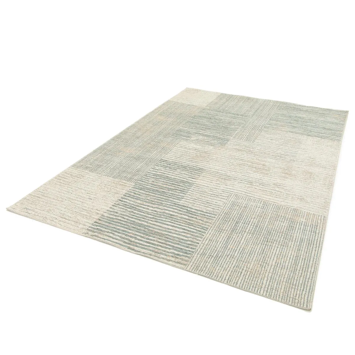 MICA - Alfombra Cuadrados Anais Gris 