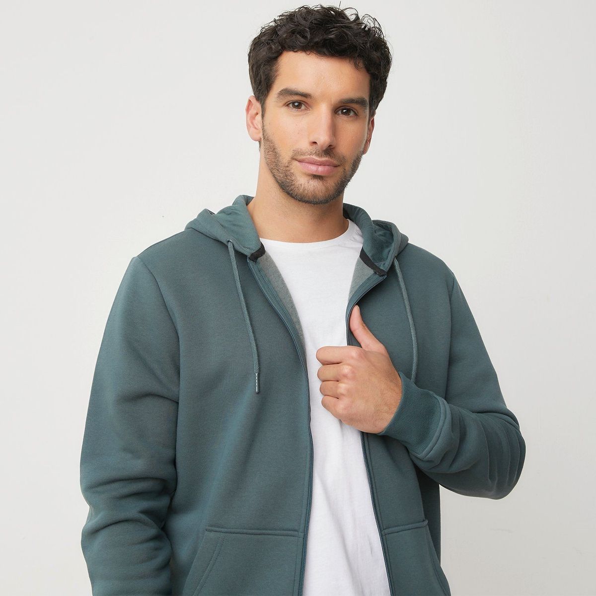NEWPORT - Polera Algodón con Cierre Newport Regular Fit Hombre 