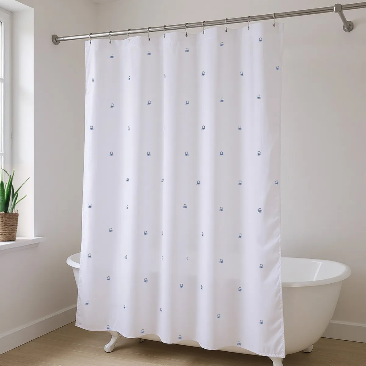 BENETTON - Cortina De Baño Polpo