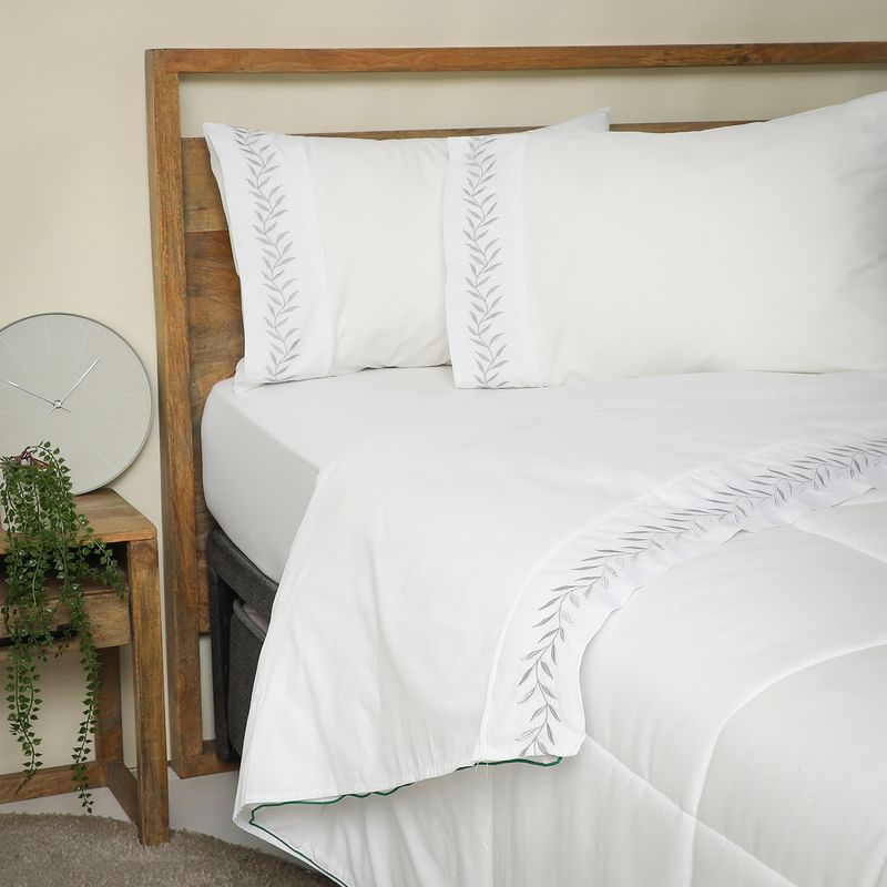 ROBERTA ALLEN - Juego De Sábanas Bordadas 180 Hilos