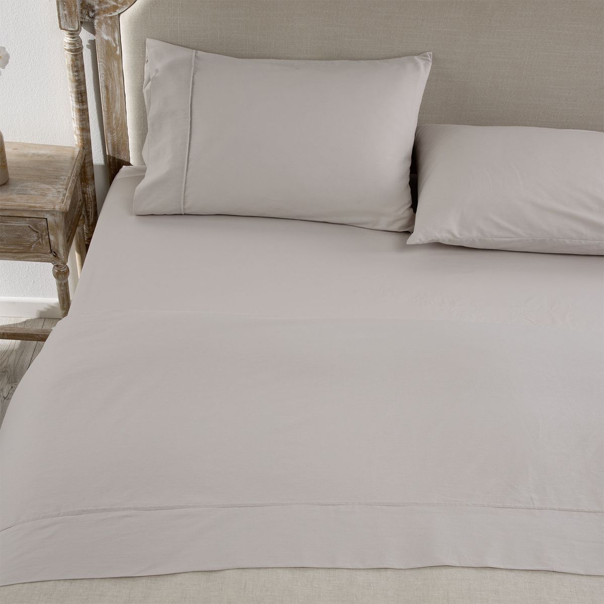 ROBERTA ALLEN - Juego de Sábanas Lisas 100% Algodón 180 Hilos