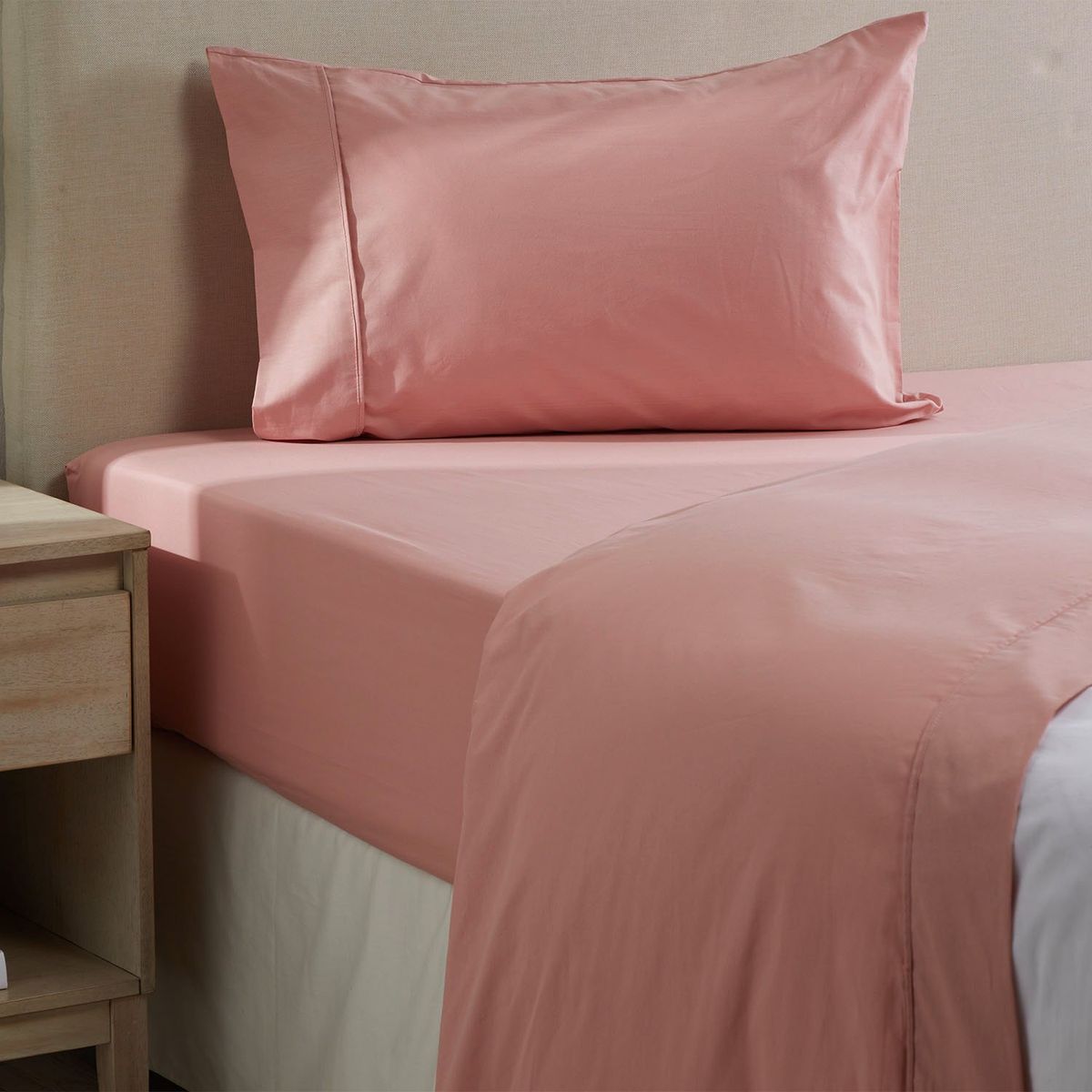 MICA - Juego de Sábanas Lisas 100% Algodón 180 Hilos Mica
