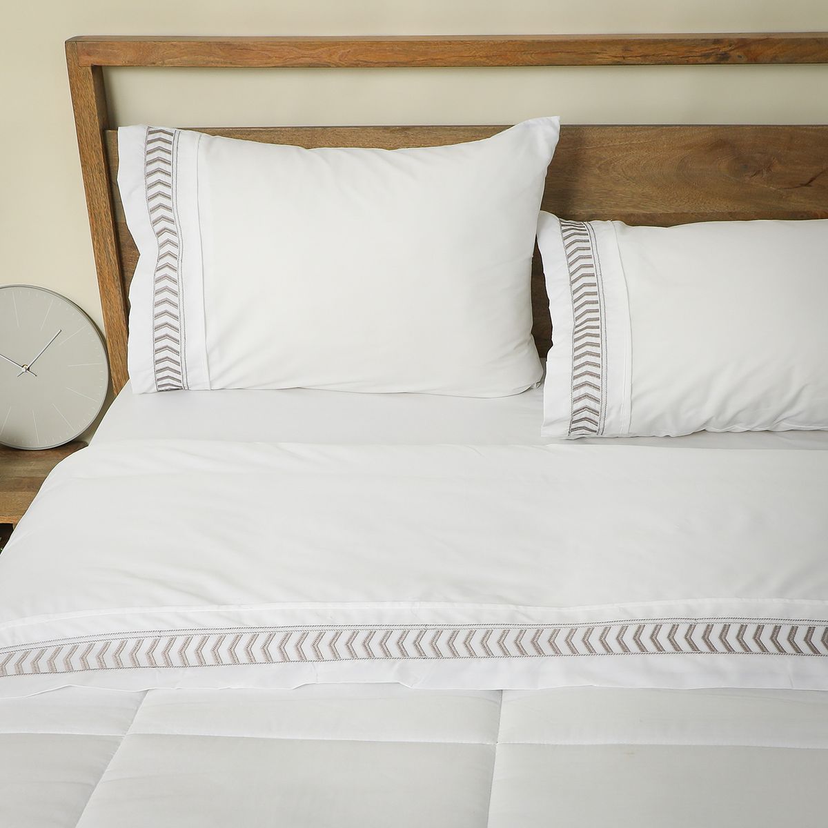 ROBERTA ALLEN - Juego De Sábanas Bordadas 180 Hilos