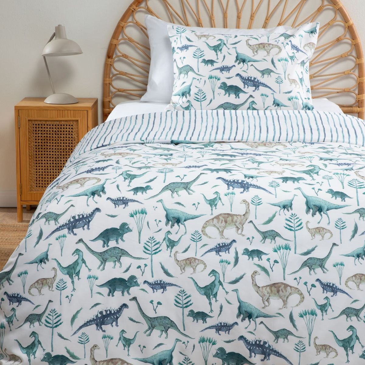 MICA KIDS - Funda Plumón Infantil Wash Dinosaurios