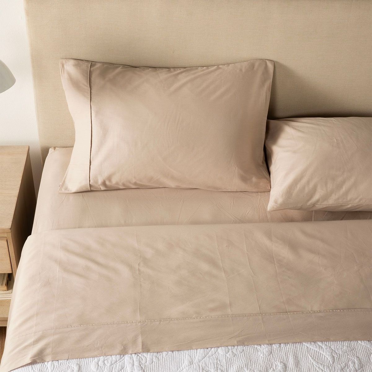 ROBERTA ALLEN - Juego de Sábanas Lisas 100% Algodón 180 Hilos