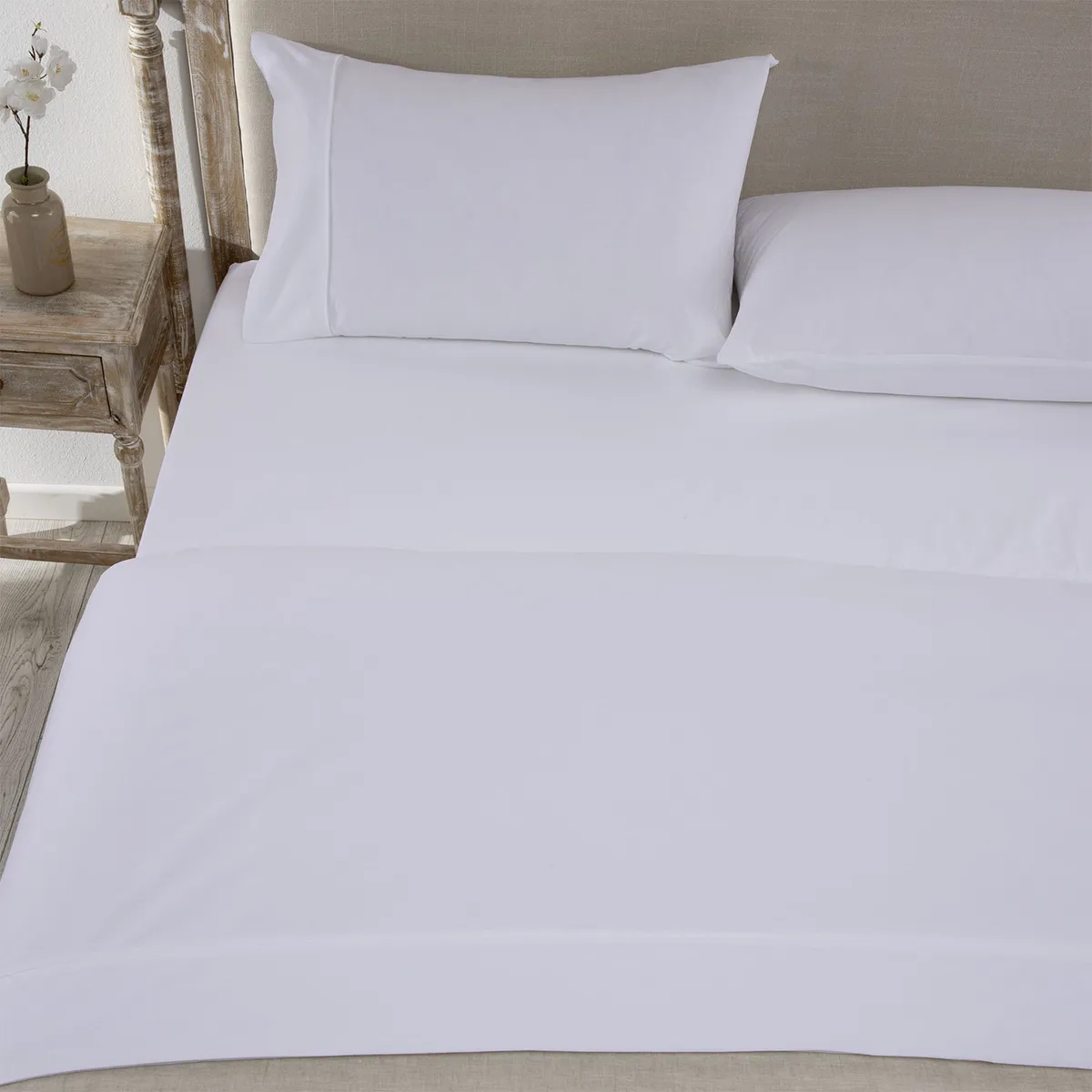 ROBERTA ALLEN - Juego de Sábanas Lisas 100% Algodón 180 Hilos