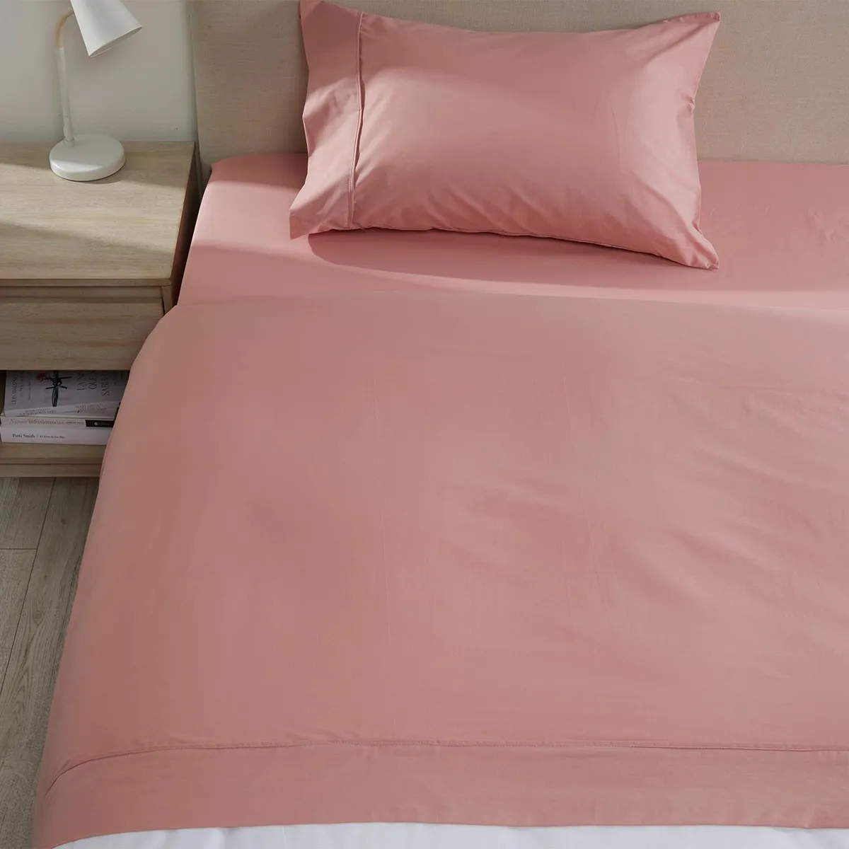 MICA - Juego de Sábanas Lisas 100% Algodón 180 Hilos Mica