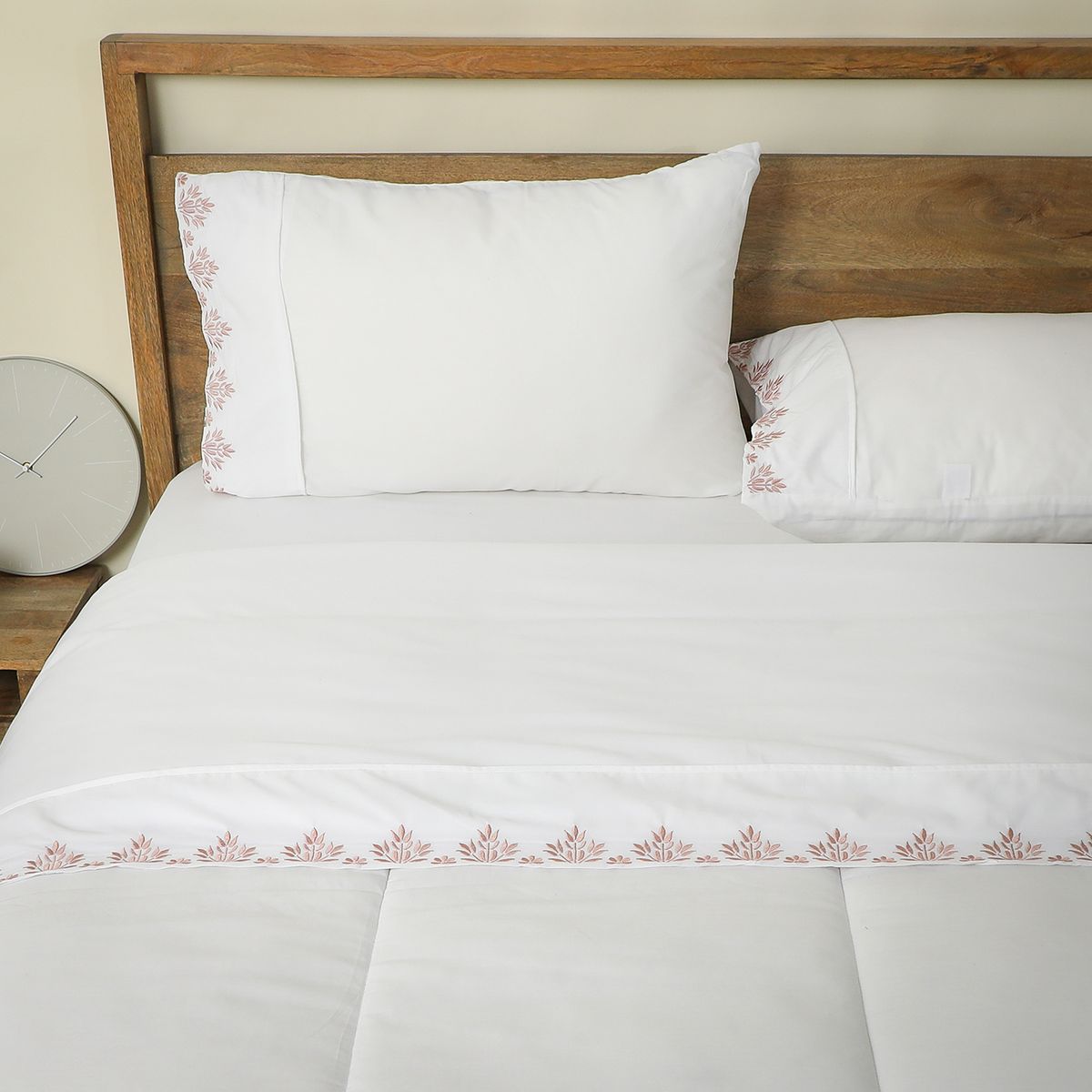 ROBERTA ALLEN - Juego De Sábanas Bordadas 180 Hilos