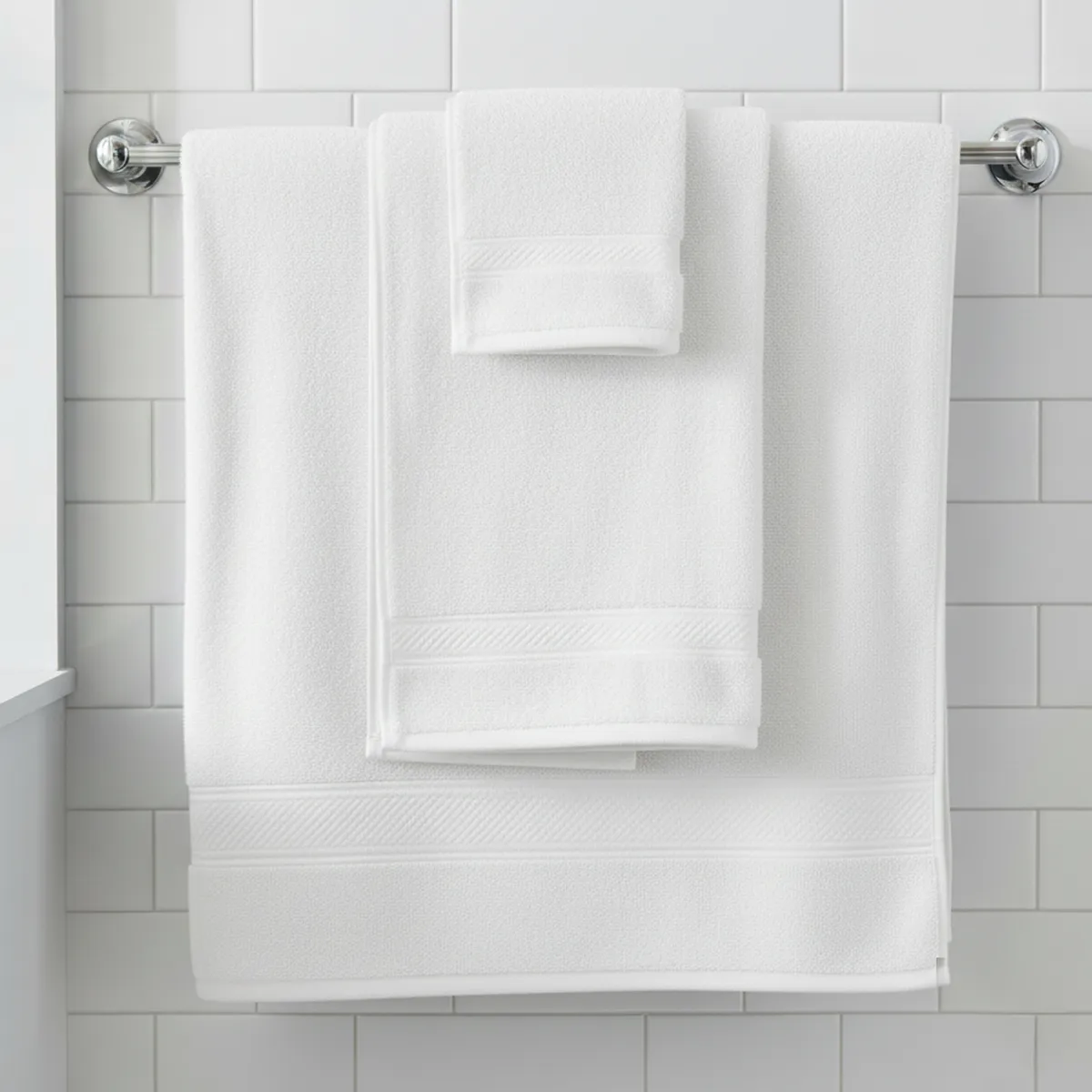 BASEMENT HOME - Set x6 Toallas Cara/Mano/Baño 500gr