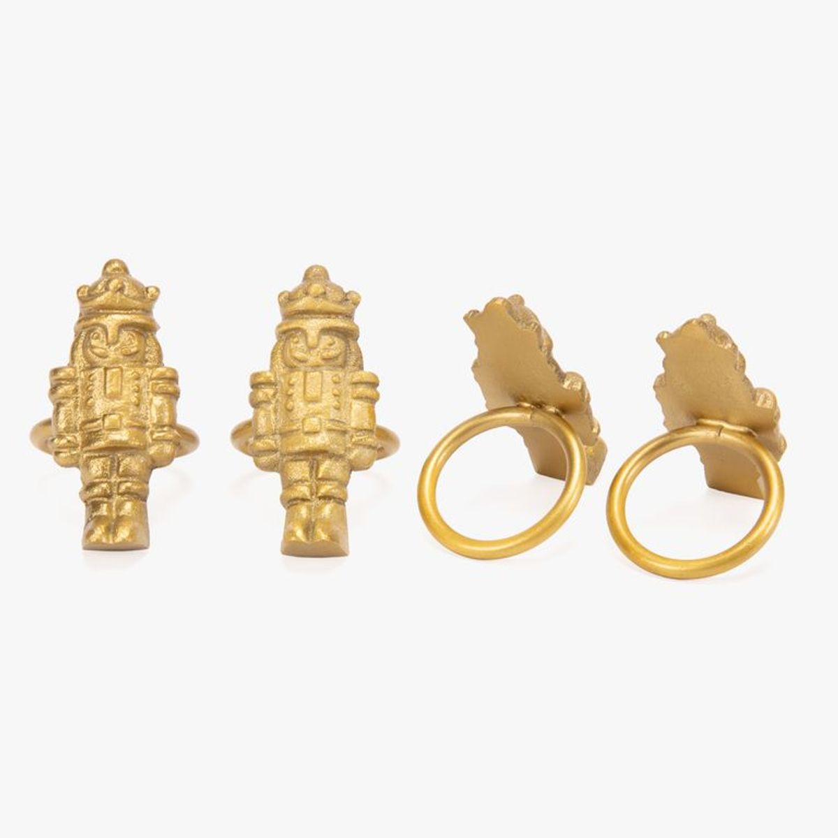 BASEMENT HOME - Setx4 Anillos De Servilleta Cascanueces