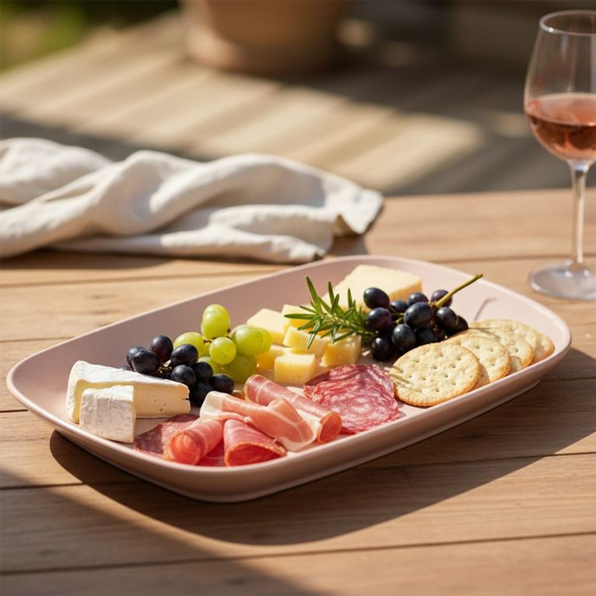 ROBERTA ALLEN - Fuente Flori Naif Rosada 24 Cm