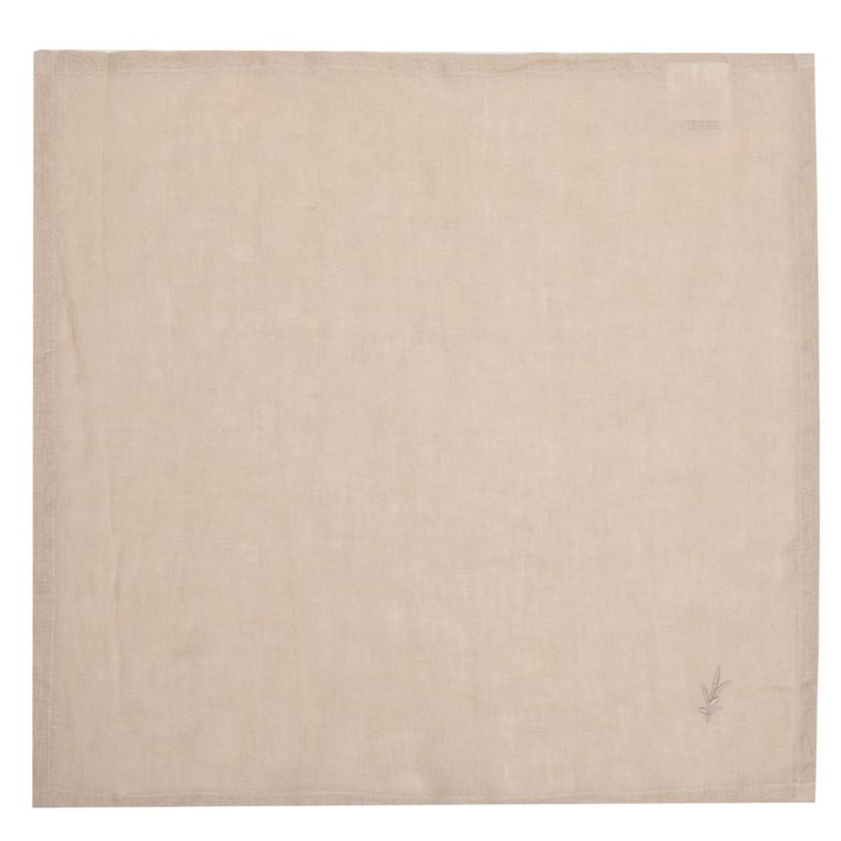 CASA CANTABRIA - Set X2 Servilletas Lino Natural 45x45 Cm