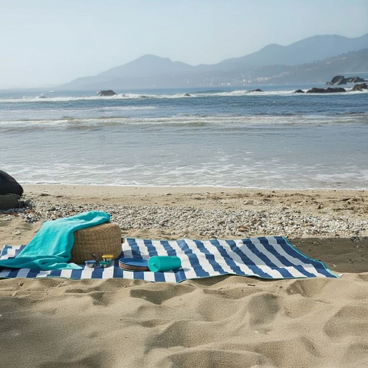 BENETTON - Manta Plegable De Picnic 180x142 Cm