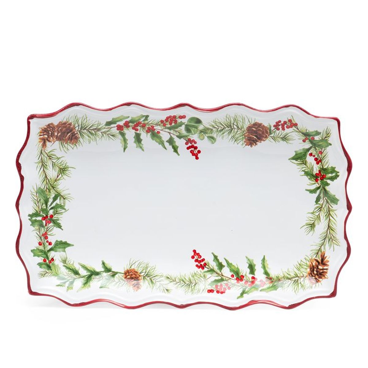 ROBERTA ALLEN - Fuente Muérdago Ondas 35 cm