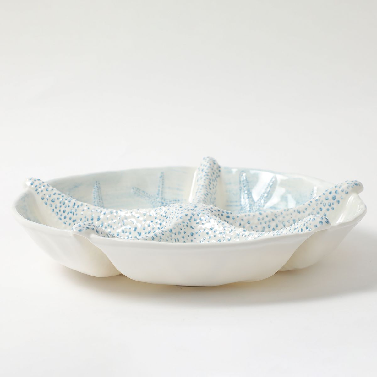 BASEMENT HOME - Fuente Aperitivo Estrella Melamina Hamptons 34 cm