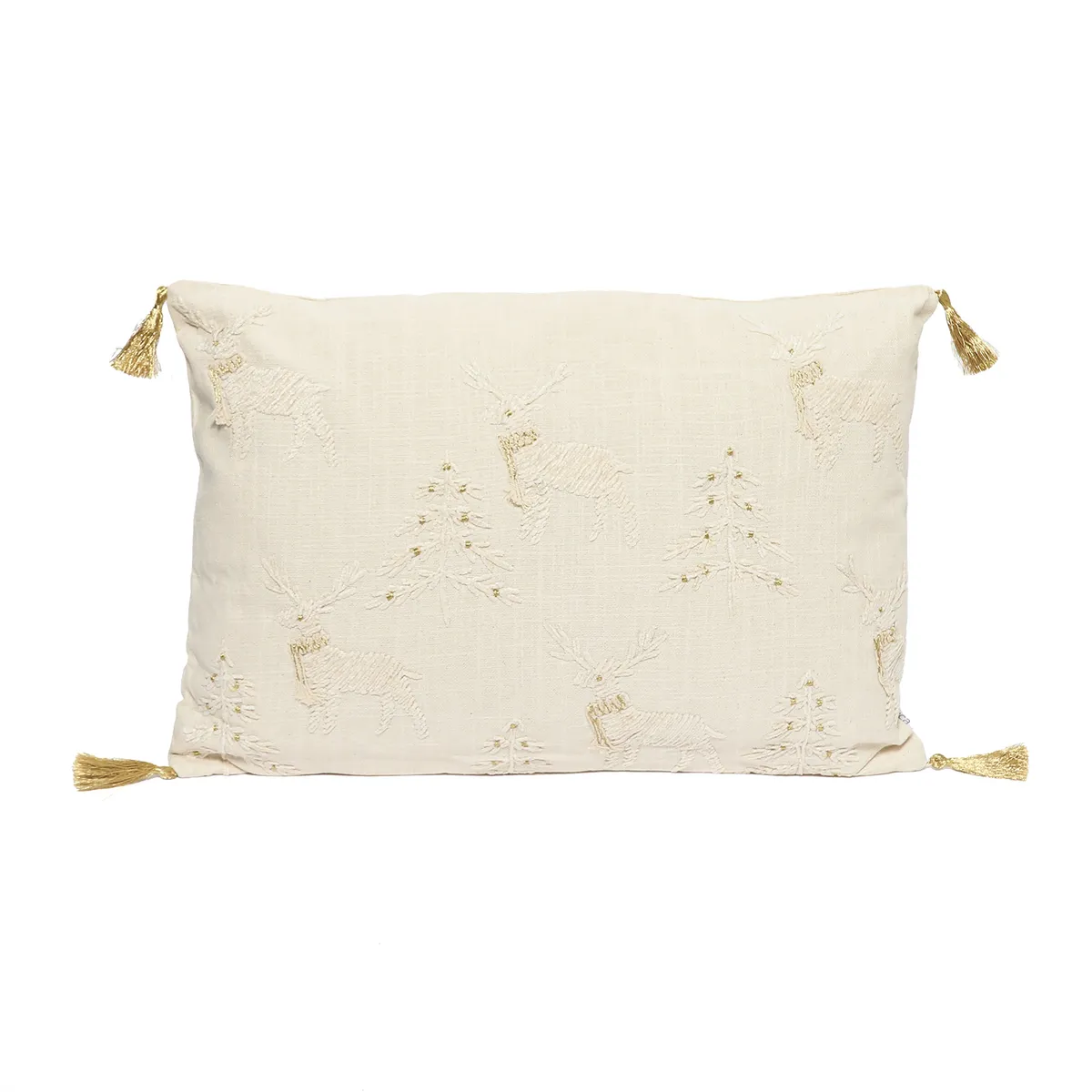 MICA - Cojín Navideño Bordado 35x50cm